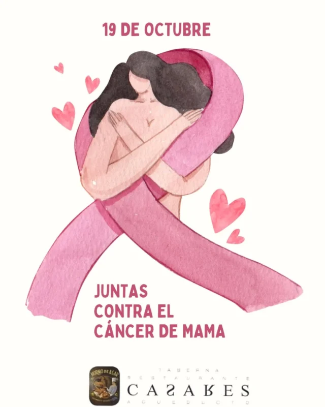 Hoy, 19 de octubre, nos unimos al Día Internacional de la Lucha contra el Cáncer de Mama.
Una fecha para recordar que detrás de cada lazo rosa hay historias de fuerza, de esperanza y de vida. 💗En Casares queremos rendir homenaje a todas esas mujeres —y también hombres— que luchan cada día, a quienes superaron la enfermedad y a quienes acompañan con amor y coraje.Brindamos por la investigación, por la prevención, y sobre todo por la vida.
Porque juntos, todo es posible. 🌸#DíaContraElCáncerDeMama #LazoRosa #CasaresSegovia #FuerzaYEsperanza #JuntosPorLaVida